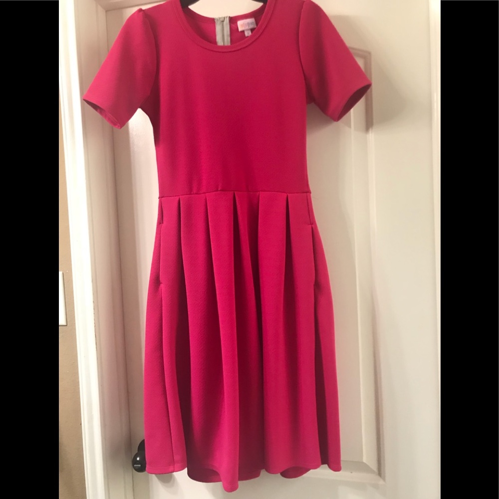 Lularoe Amelia dress. Like new! Small